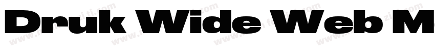 Druk Wide Web Mediu字体转换